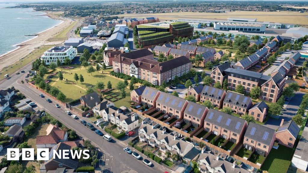 Gosport Homes to be built on HMS Daedalus site BBC News