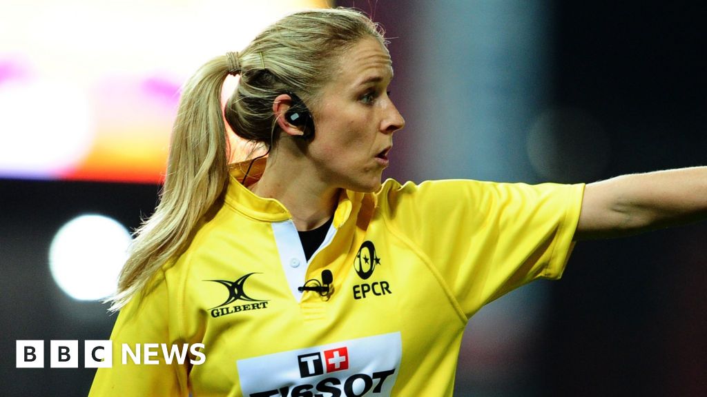 joy-neville-rugby-union-referee-makes-history-bbc-news