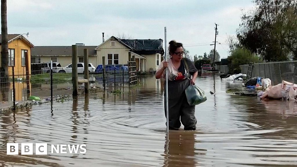 Californians 'scared to death' as water rises