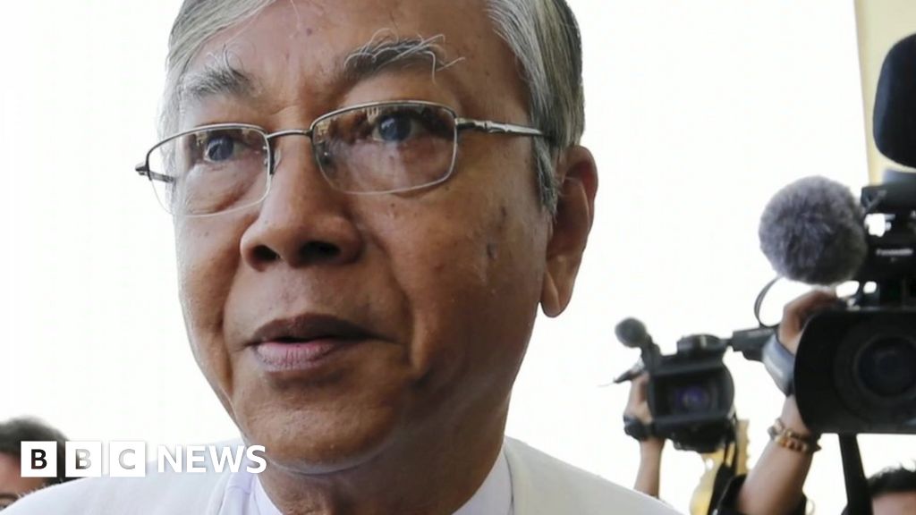 When Myanmars Next President Went To Jail Bbc News 