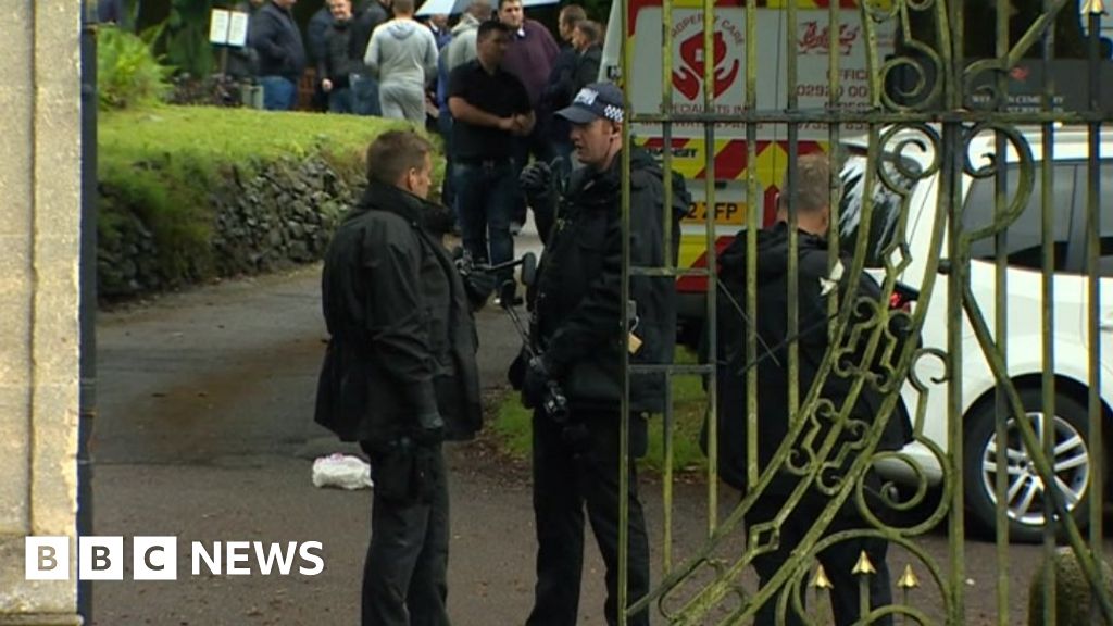 Three hurt after funeral fight at Ely cemetery, Cardiff - BBC News