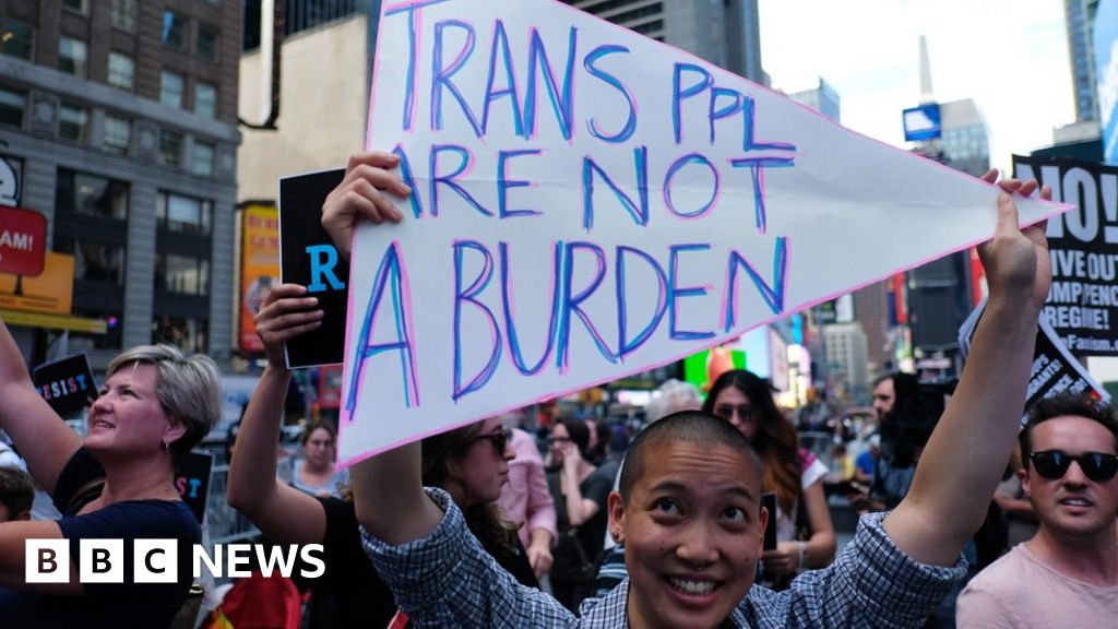 Trump Restores Military Ban On Transgender People - BBC News