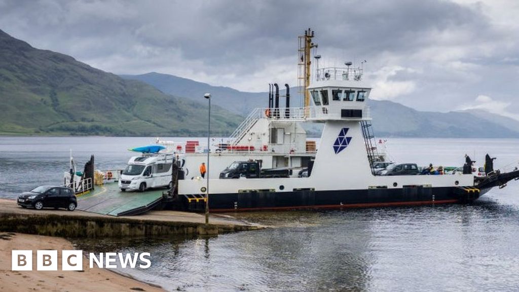 MV Corran ferry returns after a year out of service
