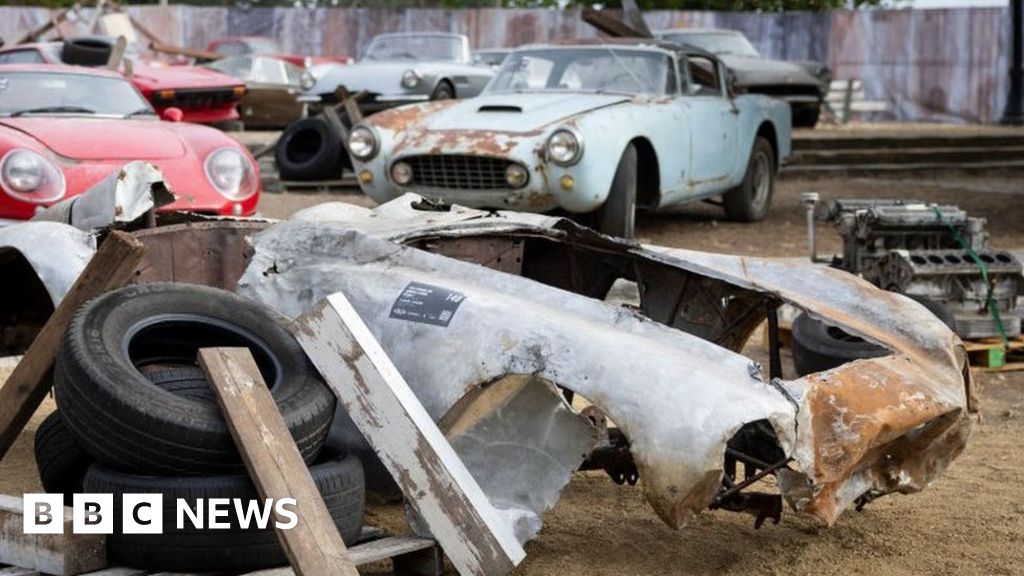 Even crashed and burnt, this barn-find Ferrari is worth millions