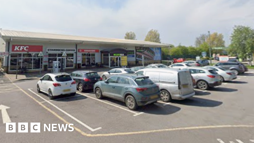 Eight-year-old among three injured after car crashes at M4 service station