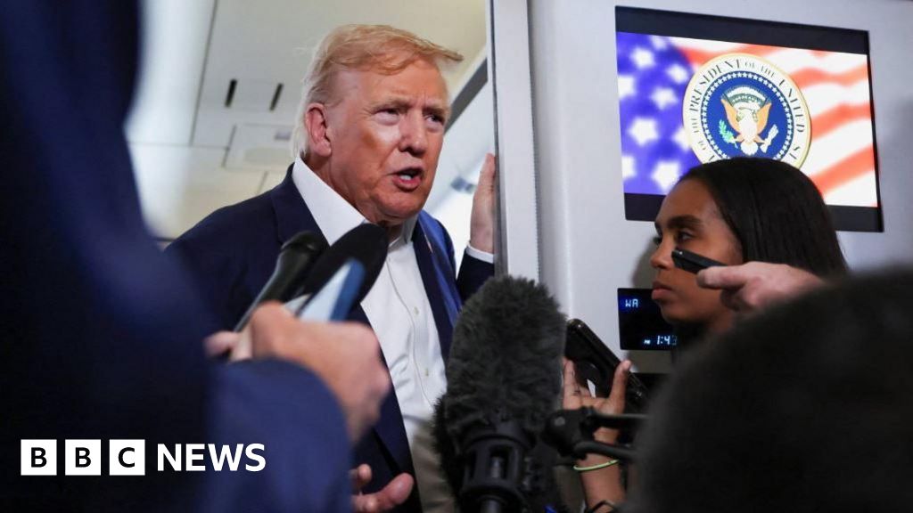Trump Criticizes Former Scottish First Minister Sturgeon as 'Terrible' on Return Flight