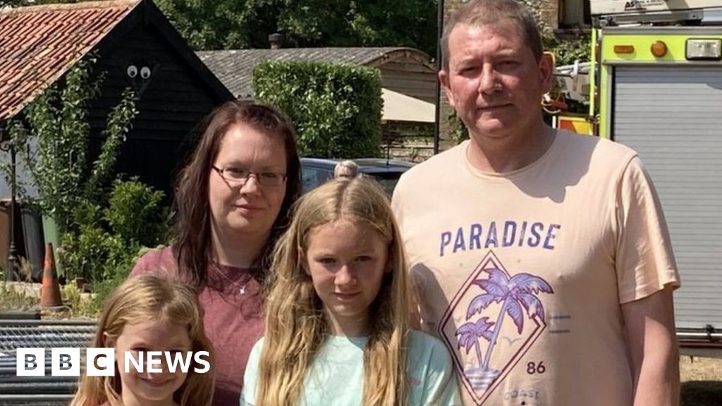 Ashill heatwave fire families devastated and made homeless BBC News