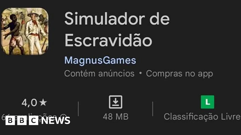 Devido à indignação no Brasil, o Google está removendo o jogo “Slavery Simulator”.