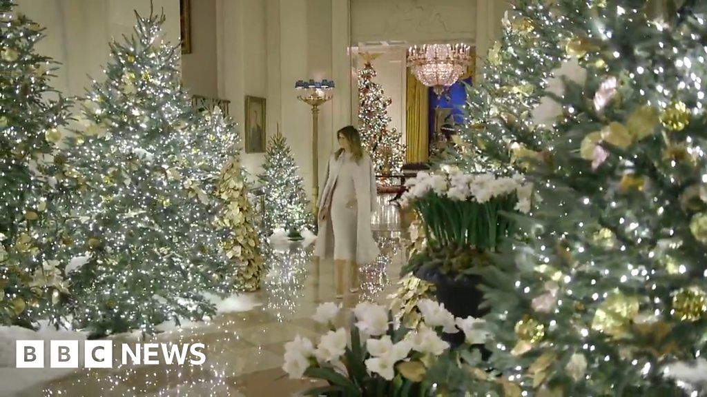 White House Christmas decorations unveiled