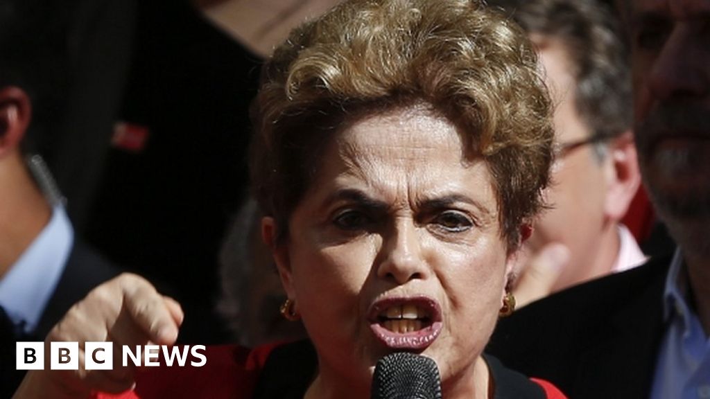 Brazil Crisis Rousseff Tells Bbc She Will Fight On Bbc News