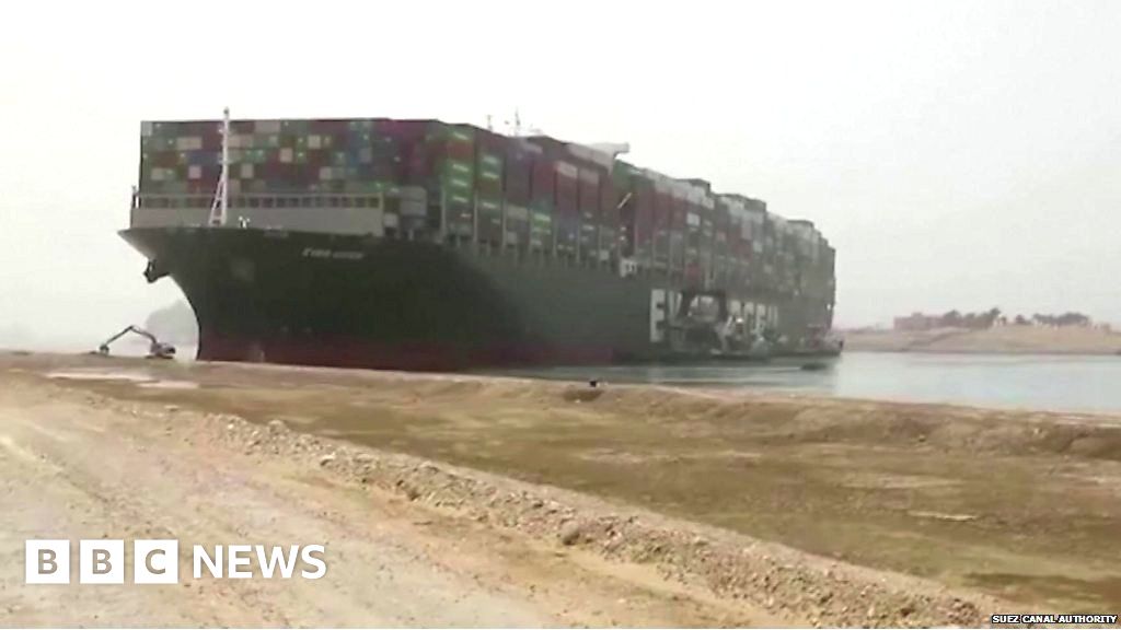 Suez Canal Operation To Free Ever Given 'could Take Weeks' - BBC News