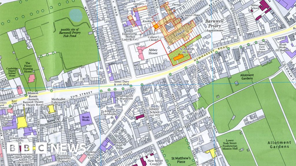 Cambridge map reveals 2,000 years of hidden history
