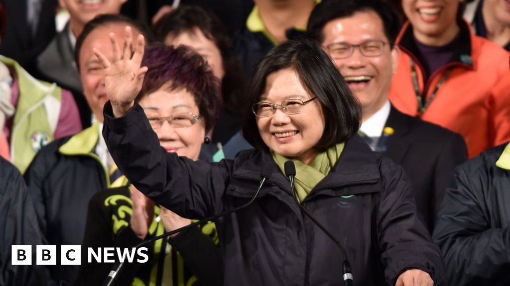 Pro China Posts Spam Taiwan President Elect Tsais Facebook Bbc News