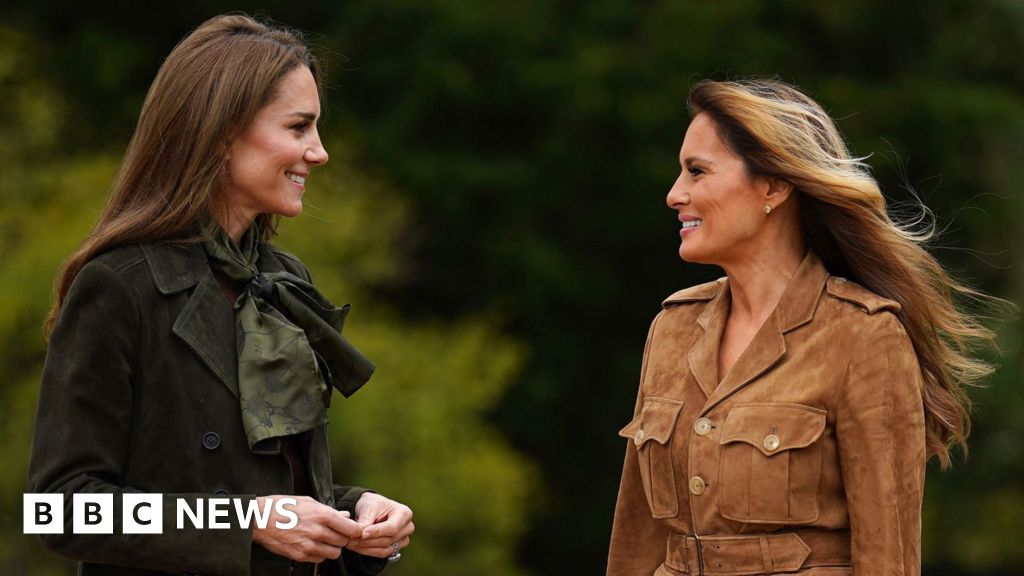 In pictures: Chequers, scout groups and a dolls' house - day two of Trump's state visit