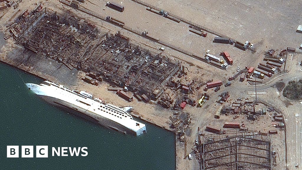 Beirut explosion: Before-and-after images - BBC News