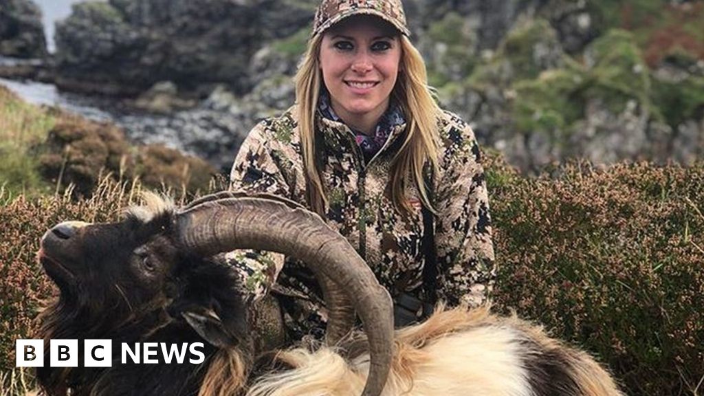 Anger After Hardcore Huntress Shoots Goat On Scottish Island Bbc News