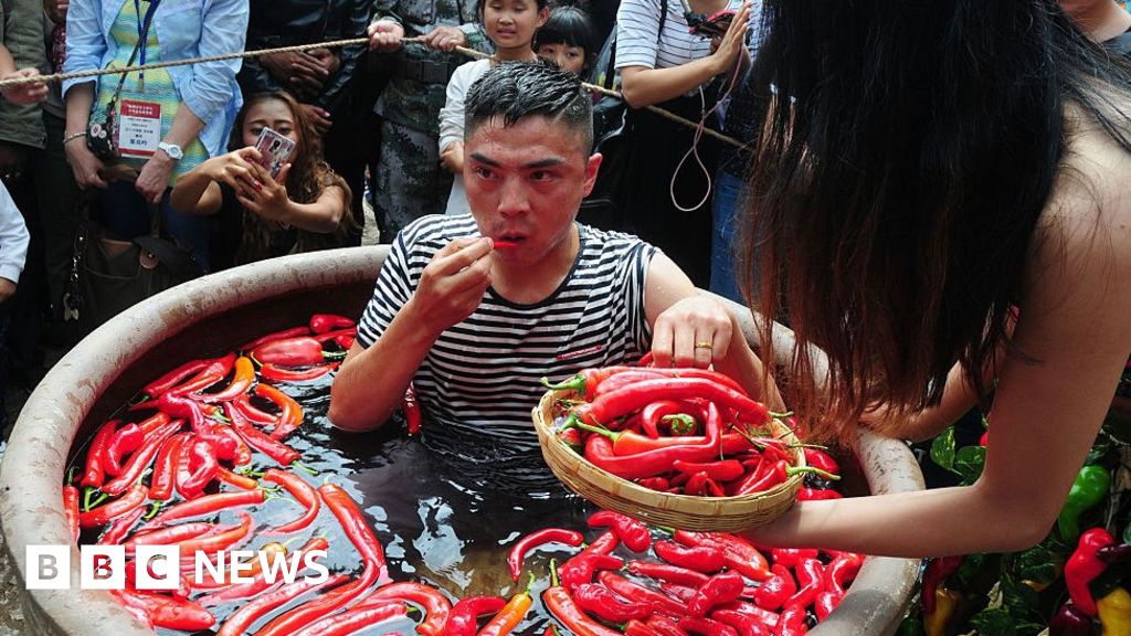 Why do people enjoy taking part in chillieating contests?