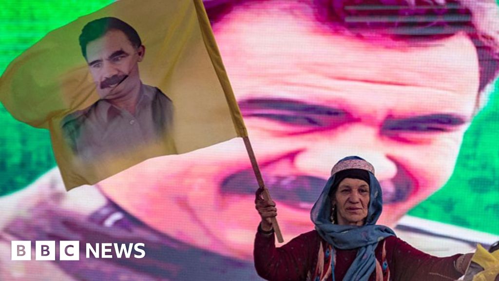 Kurdish PKK ceremonially burns guns in step towards ending Turkey conflict