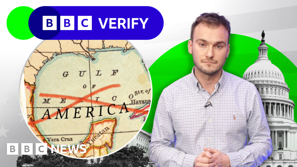 BBC Verify: Can Donald Trump really rename the Gulf of Mexico?