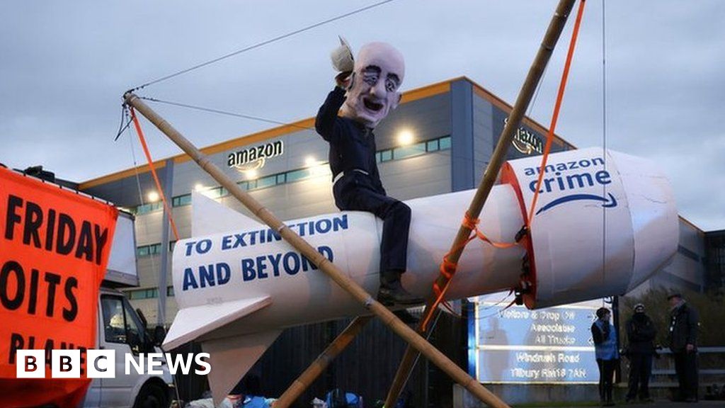 Extinction Rebellion protest at Amazon depot sees activists convicted