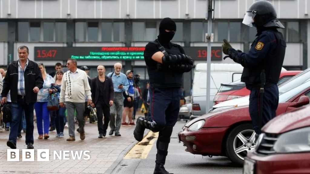 Belarus leader orders clampdown on unrest