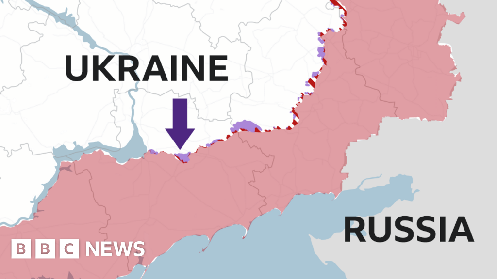 Ukraine in maps Tracking the war with Russia BBC News