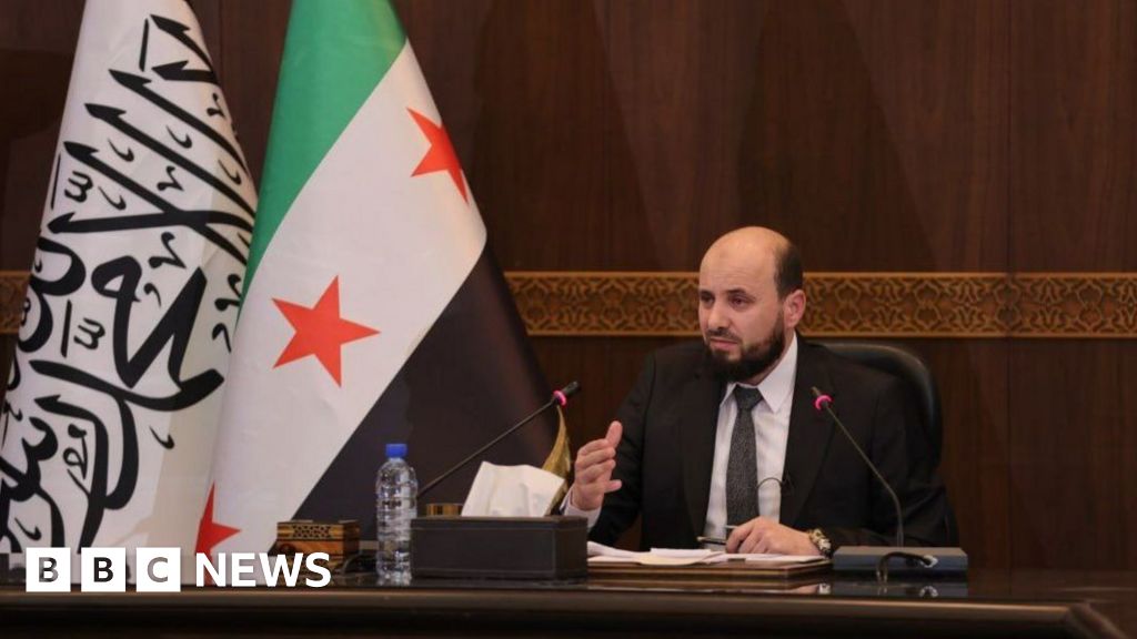 Syria’s new transitional PM calls for stability and calm