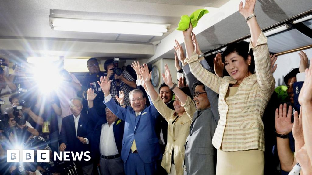 Tokyo elects first female governor