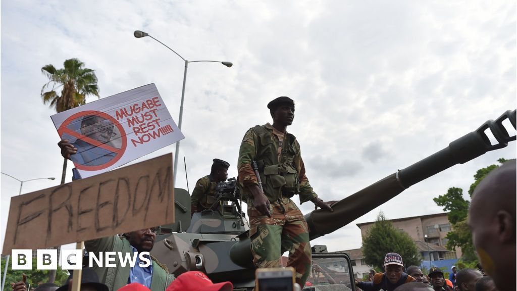 Zimbabwe Crowds Rejoice As They Demand End To Mugabe Rule - BBC News