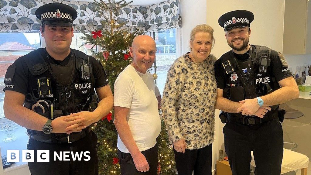 Woman Reunited with Officers After Cardiac Arrest