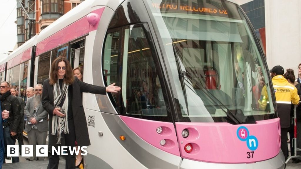 ozzy osbourne tram birmingham