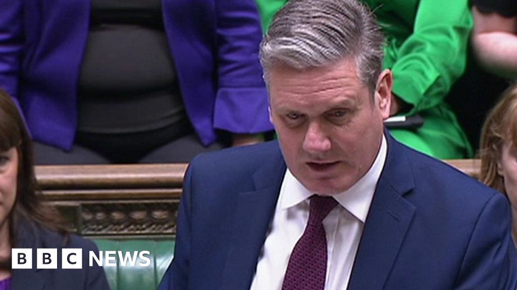 PMQs: Johnson and Starmer on cost of living and windfall tax