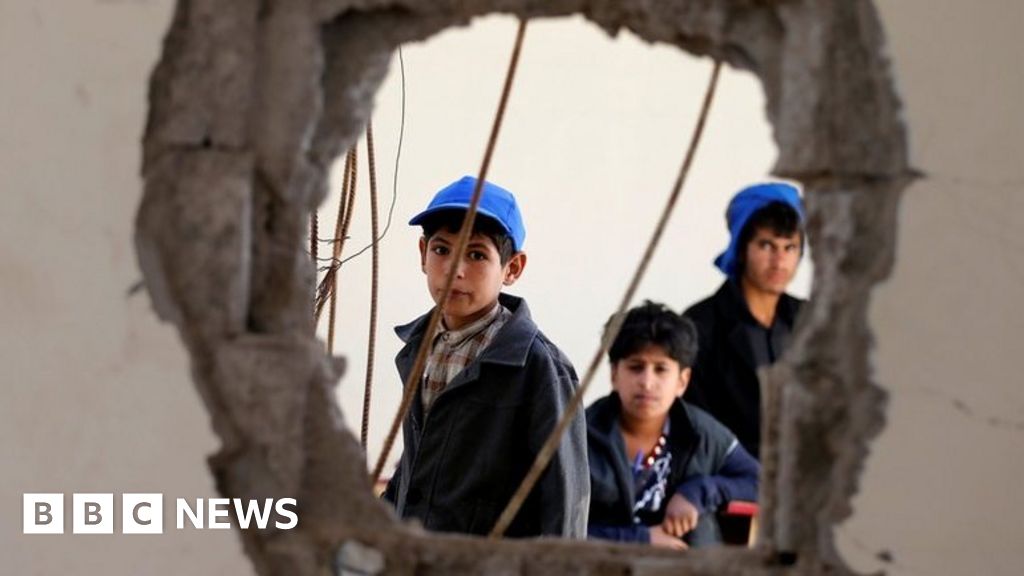 Back To School In The Middle East: A Glimmer Of Normal Life - BBC News