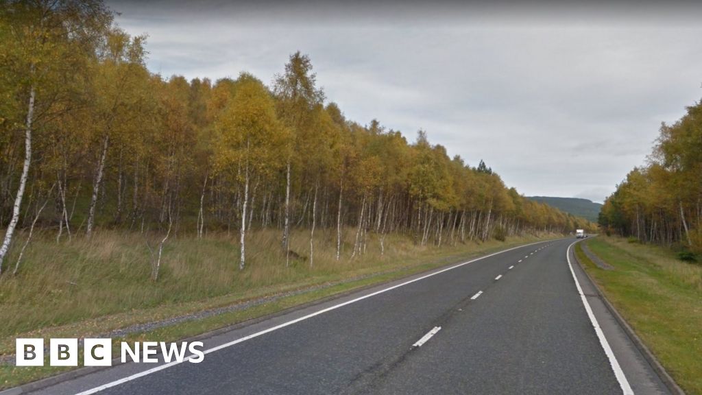 Car and lorry crash on A9 at Aviemore closes road in both directions