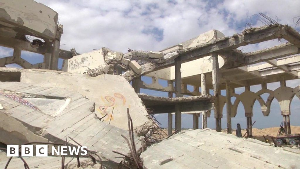 Gaza S Abandoned Airport In Ruins Bbc News