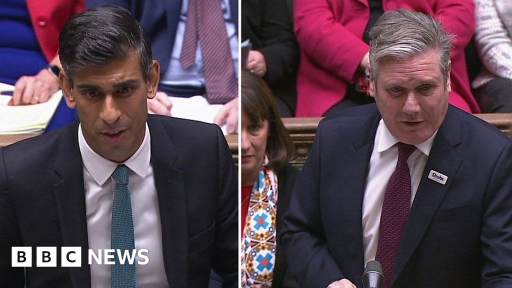 PMQs: Rishi Sunak V Keir Starmer In Full - BBC News