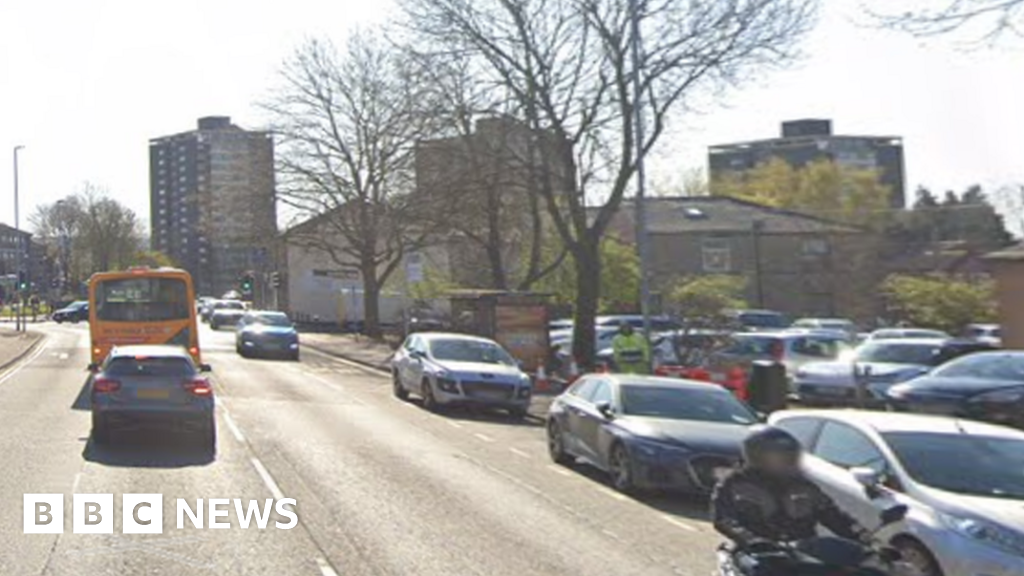 fatal car crash in sale today manchester bbc