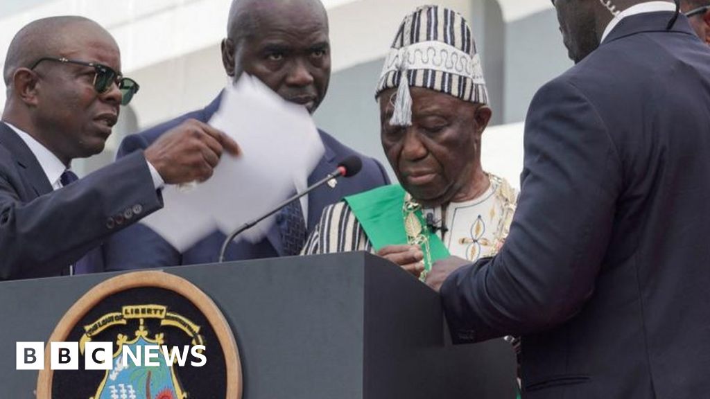 Либерия новият президент Джоузеф Боакай не успя да стигне до