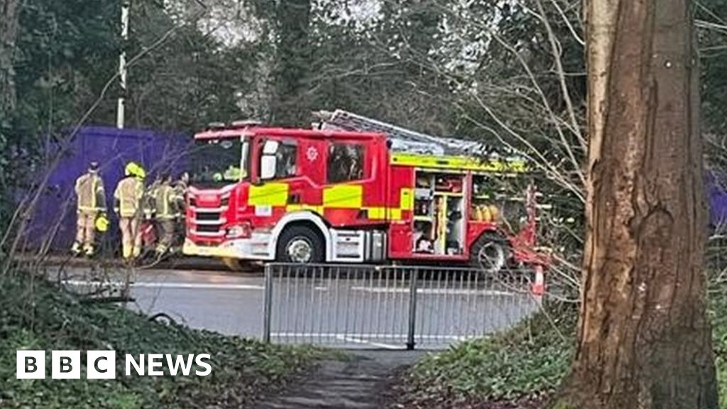 St Albans: Firefighters Tackle Derelict Building Blaze