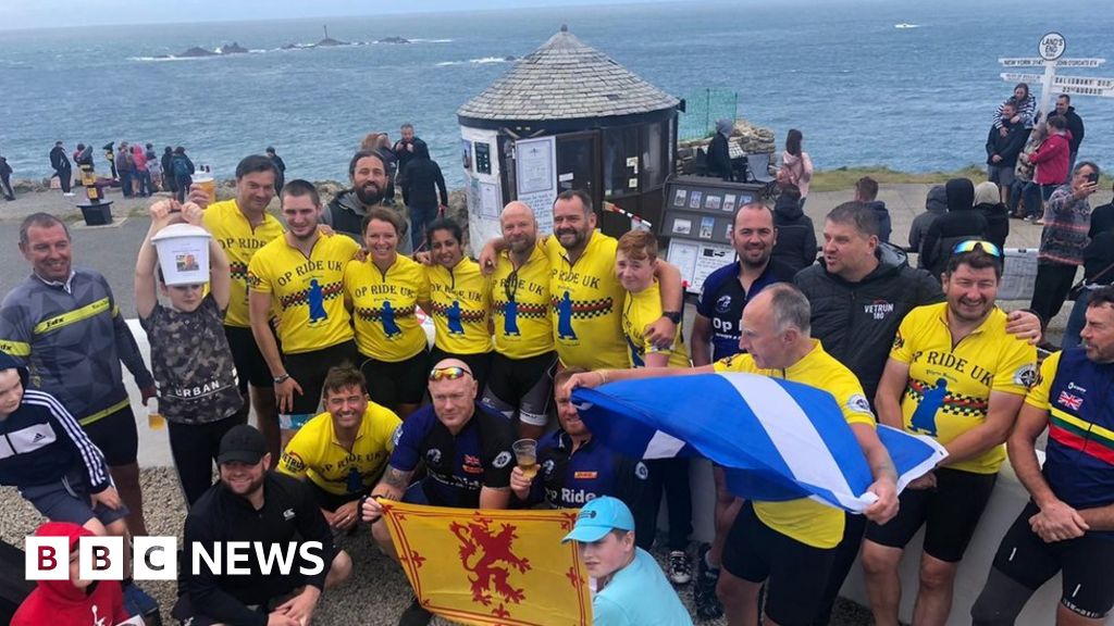 Amputee Veterans Cycle 1,000 Miles From John O'Groats To Land's End