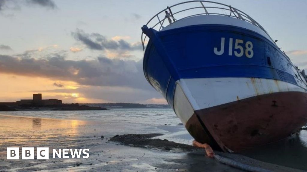 Jersey fishing boat ran aground after deckhand fell asleep BBC News