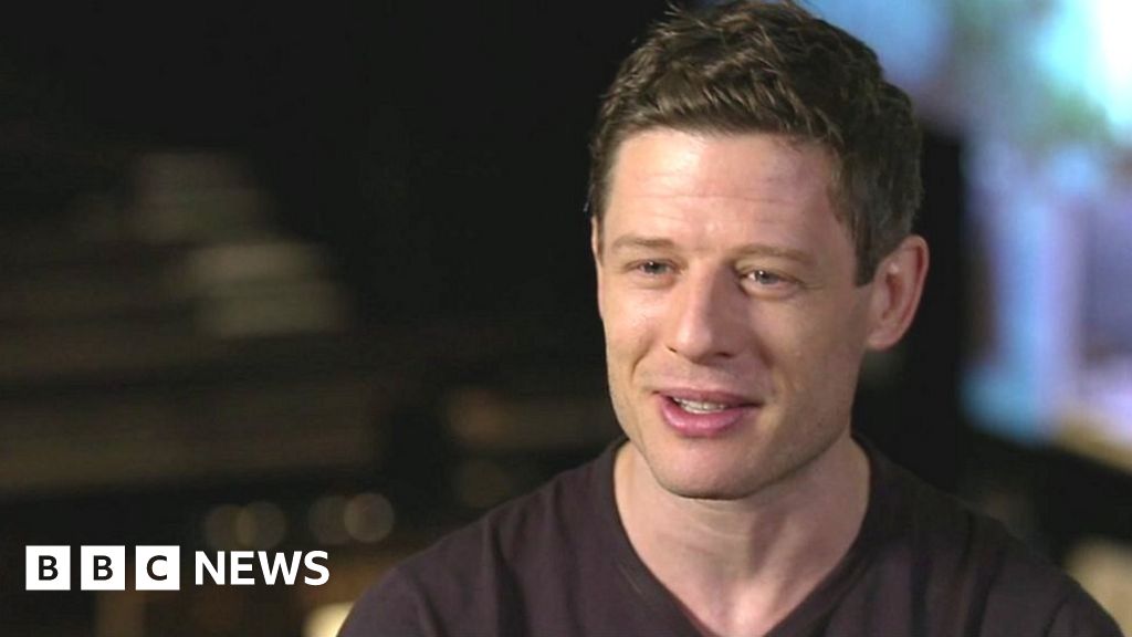 James Norton on why he has to hide food on stage