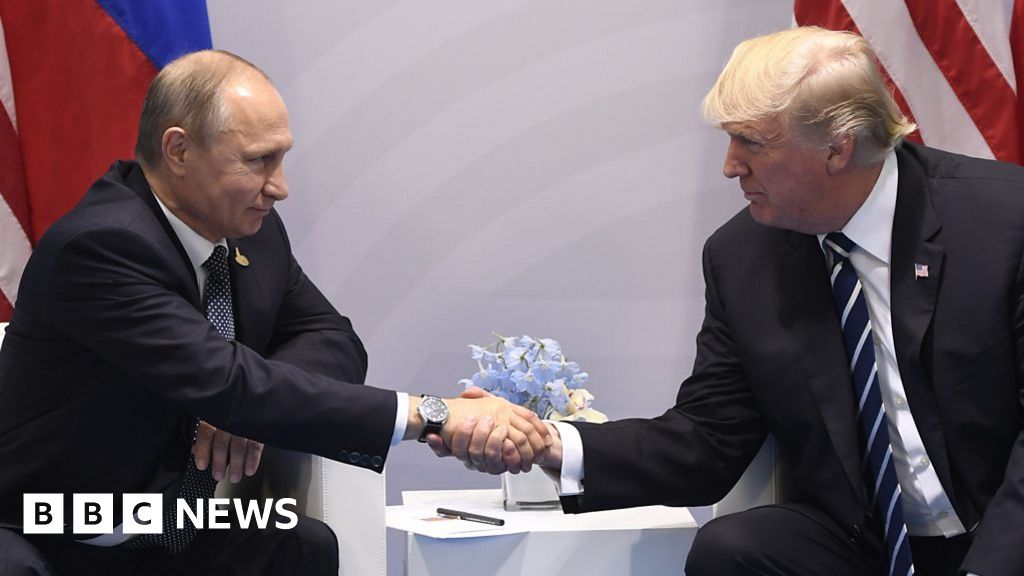 Donald Trump And Vladimir Putin Hold First Official Talks