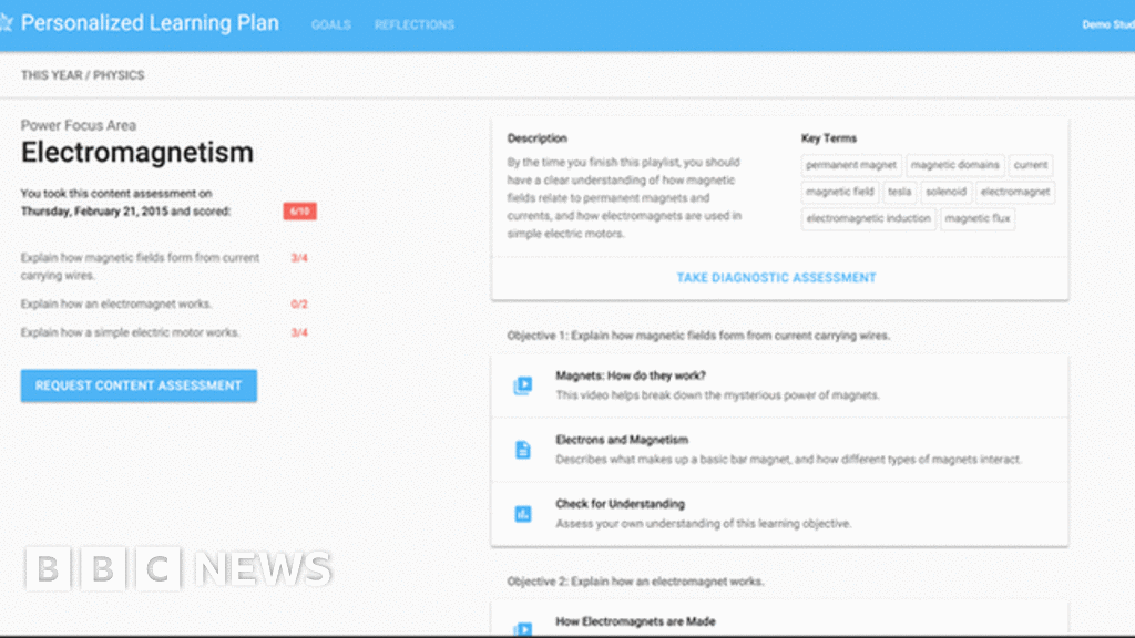 Facebook offers free education software in US BBC News