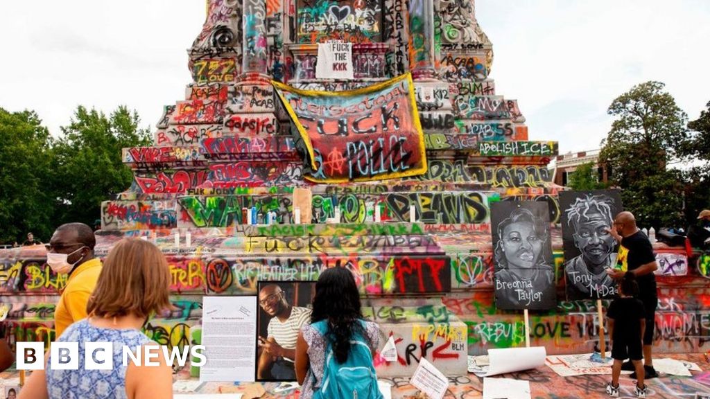 Can you remove a statue without erasing the past? - BBC News
