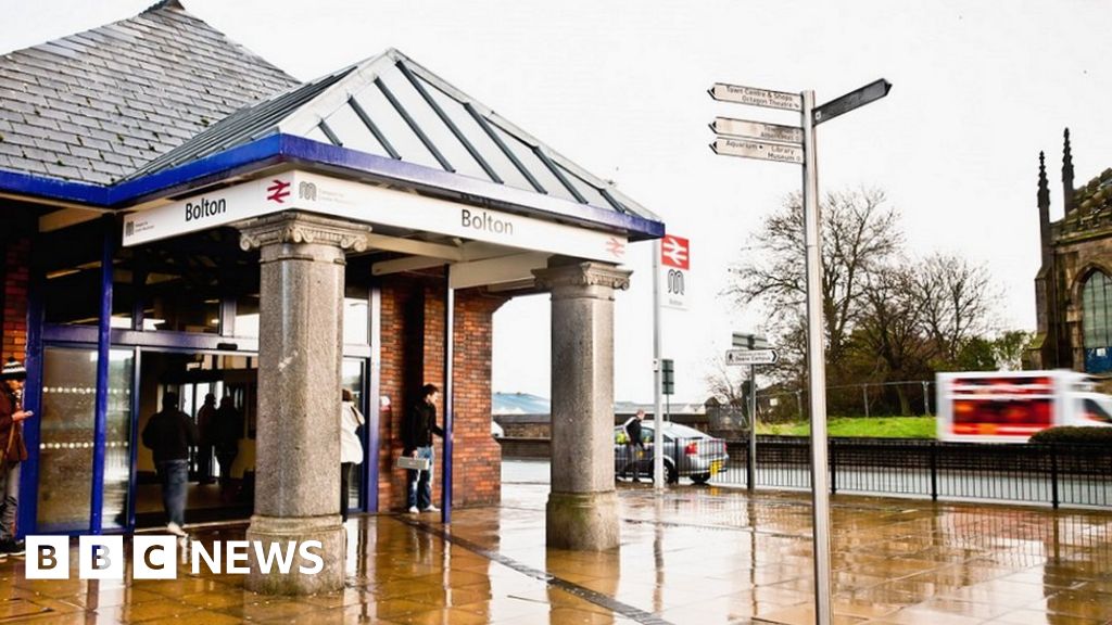 Bolton railway station bridge collapse: Reopening date announced - BBC News