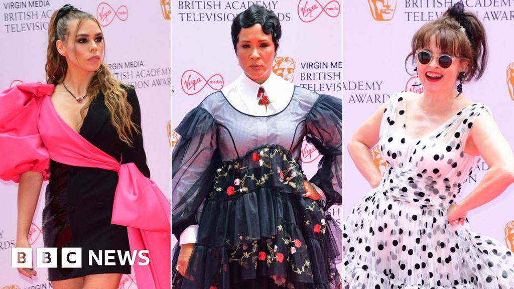 Bafta TV Awards 2021 red carpet in pictures