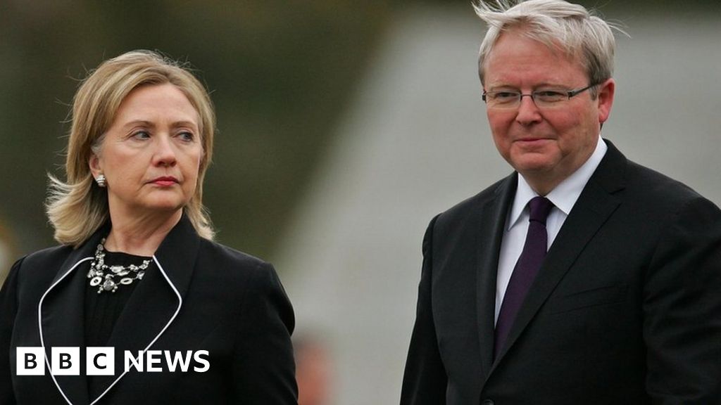 Rudd 'wanted sympathy call' from Clinton, email says - BBC News