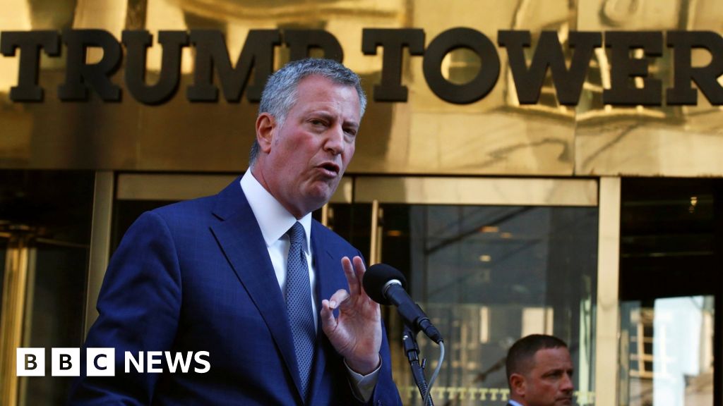 Trump Told By New York Mayor That City Is 'fearful' Of Him - BBC News