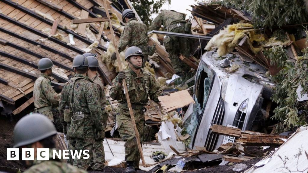 Dozens still missing after Japan quake